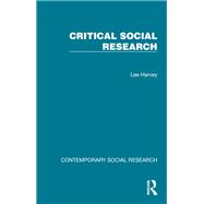 Critical Social Research 9781003640196