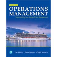 Operations Management 9780136740414