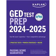 GED Test Prep 2024-2025 2 Practice Tests + Proven Strategies + Online 9781506290461