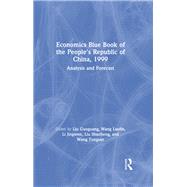Economics Blue Book of the People's Republic of China, 1999 9781315500508