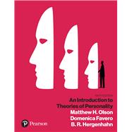 An Introduction to Theories of Personality 9780134790800