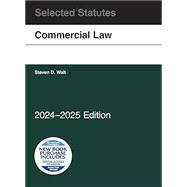 Walt's Commercial Law, Selected Statutes, 2024-2025 9798892090827