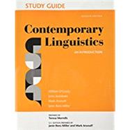 Study Guide for Contemporary Linguistics 9781319040895
