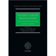 Market Abuse Regulation Commentary and Annotated Guide 9780198871095