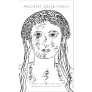 Ancient Greek Lyrics 9780253221216