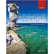 INTERMEDIATE ACCOUNTING VOLUME 1WITH WILEY PLUS 9781119251262