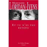 Et tu n'es pas revenu 9782246841364