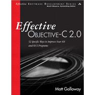 Effective Objective-C 2.0 9780133441376