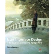 User Interface Design: A Software Engineering Perspective 9780321181435
