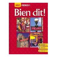 Bien Dit French 1 9780030941436