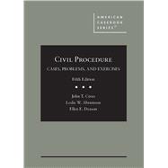 Civil Procedure(American Casebook Series) 9798887861517