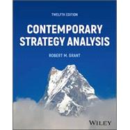 Contemporary Strategy Analysis, 12th Edition 9781394251599