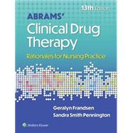 Abrams' Clinical Drug Therapy 9781975231613