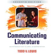 Communicating Literature 9781524981839