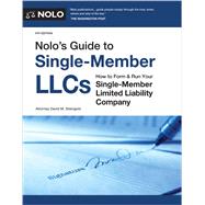 Nolo’s Guide to Single-Member LLCs 9781413332070