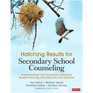 Hatching Results for Secondary School Counseling 9781544342078