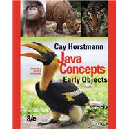 Java Concepts: Early Objects, Interactive Edition 9781119582106