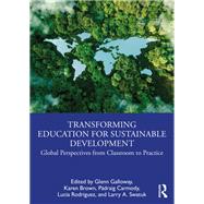 Transforming Education for Sustainable Development 9781032492285