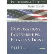South-Western Federal Taxation 2011 Corporations, Partnerships, Estates and Trusts, Professional Version (with H&R Block @ Home™ Tax Preparation Software CD-ROM) 9781111222307