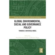 Global Environmental, Social and Governance Policy 9781003582366