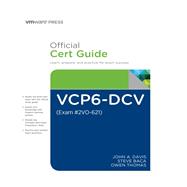 VCP6-DCV Official Cert Guide (Exam #2V0-621) 9780134392462