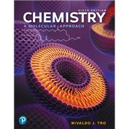 Chemistry: A Molecular Approach -- Modified Mastering Chemistry w/ Pearson eText + Third-Party eBook (PI Bundle) 9780137962617