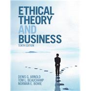 Ethical Theory and Business 9781108422970