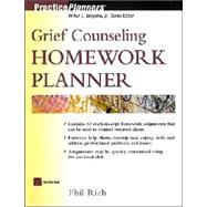 Grief Counseling Homework Planner 9780471433187