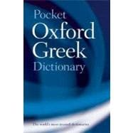 The Pocket Oxford Greek Dictionary 9780198603276