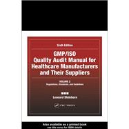 Gmp/Iso Quality Audit Manual for Healthcare Manufacturers and Their Suppliers 9780367393328