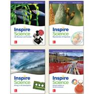 Inspire Science: Integrated G6 Student Edition 4 Unit Bundle (Physical Text Only) 9780076873371