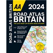 AA Road Atlas Britain 2024 Spiral 9780749583408