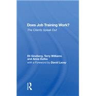 Does Job Training Work? 9780367003463