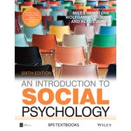 An Introduction to Social Psychology 9781118823538
