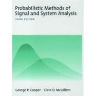 Probabilistic Methods of Signal and System Analysis 9780195123548