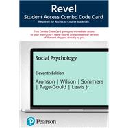 Revel for Social Psychology -- Combo Access Card 9780137633630