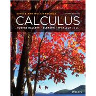 Calculus: Single and Multivariable 8th Edition WileyPLUS Next Gen Student Package Multi-Semester 9781119783770
