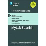 MLM MyLab Spanish with Pearson eText for ¡Arriba! Comunicación y cultura -- Access Card (Multi-Semester) 9780135243848