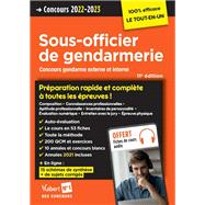 Concours Sous-officier de gendarmerie - Gendarme - Catégorie B - Concours 2022-2023 9782311214017