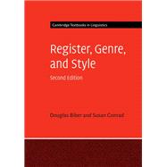 Register, Genre, and Style 9781108444088