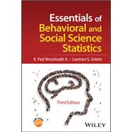 Essentials of Behavioral and Social Science Statistics 9781394184101