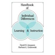 Handbook of Individual Differences, Learning, and Instruction 9780805814132