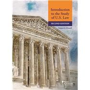 Introduction to the Study of U.S. Law(American Casebook Series) 9781647084141