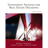 INVESTMENT ANAL.F/REAL ESTATE DECISIONS 9781475484175