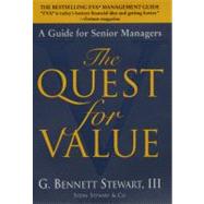 The Quest for Value 9780887304187