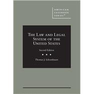 The Law and Legal System of the United States(American Casebook Series) 9781647084189