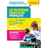 Concours enseignement - Le système éducatif français en fiches mémos - 2019-2020 - Révision 9782216154272