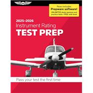 Instrument Rating Test Prep 2025-2026 9781644254325