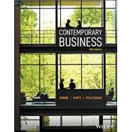 Contemporary Business, Loose-leaf, 20th Edition 9781394274413
