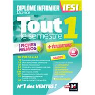 Tout le semestre 1 en fiches mémos - DEI IFSI - 6e édition - Révision et entraînement 9782216164493
